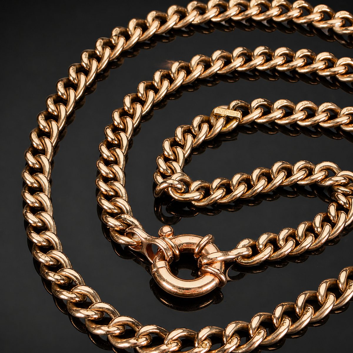Vintage rose gold chain from a deceased estate, Canberra